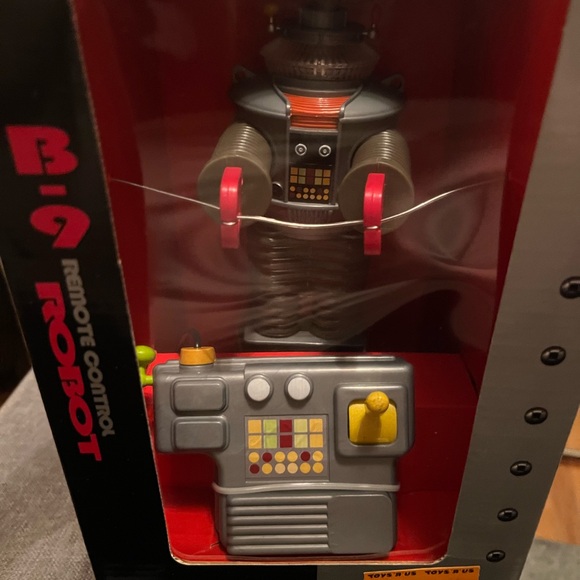 1998 LOST IN SPACE B-9 REMOTE CONTROL ROBOT,TOY ISLAND New/Sealed-Classic Series - Picture 5 of 7